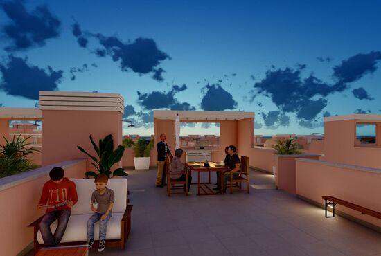 3-izb. Vila Na predaj, Alicante, Pilar de La Horadada, Španielsko [N8710]
