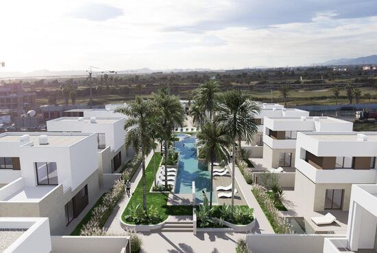 3-izb. Vila Na predaj, Murcia, Los Alcazares, Španielsko [N8720]