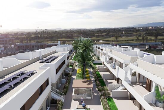 3-izb. Vila Na predaj, Murcia, Los Alcazares, Španielsko [N8720]