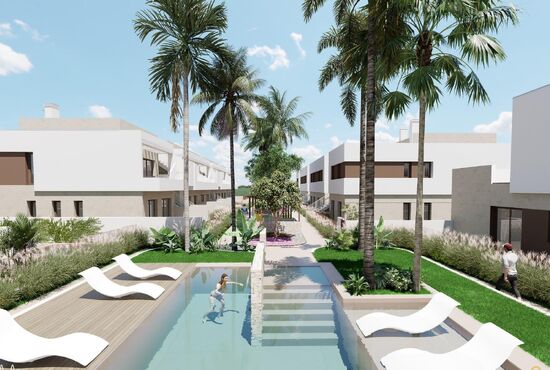3-izb. Vila Na predaj, Murcia, Los Alcazares, Španielsko [N8721]