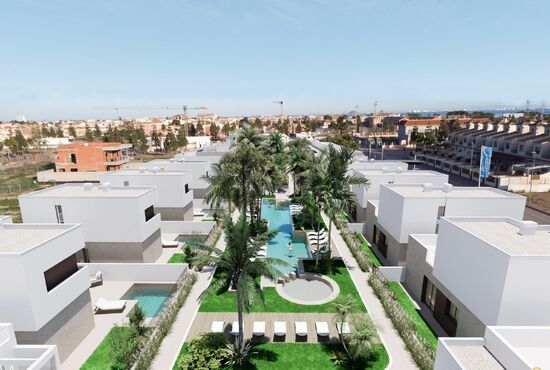 3-izb. Vila Na predaj, Murcia, Los Alcazares, Španielsko [N8721]