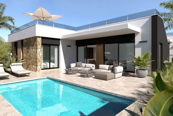 3-izb. Vila Na predaj, Alicante, Ciudad Quesada, Španielsko [N8544]