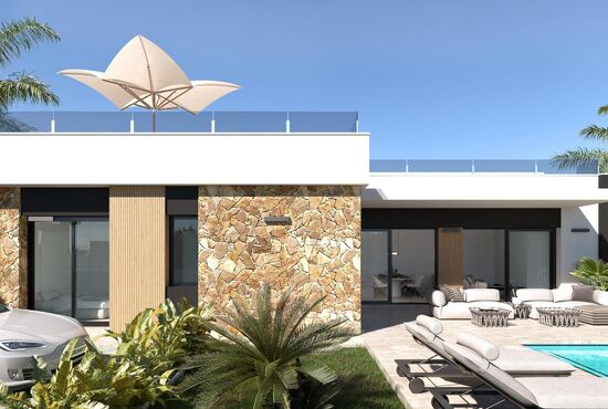 3-izb. Vila Na predaj, Alicante, Ciudad Quesada, Španielsko [N8544]