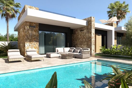 3-izb. Vila Na predaj, Alicante, Ciudad Quesada, Španielsko [N8545]