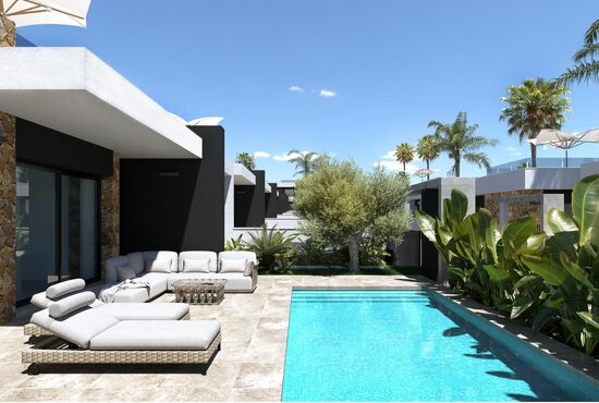 3-izb. Vila Na predaj, Alicante, Ciudad Quesada, Španielsko [N8545]