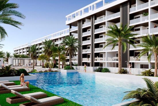 2-izb. Apartmán Na predaj, Alicante, Torrevieja, Španielsko [N8103]