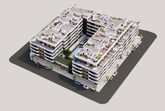 2-izb. Apartmán Na predaj, Alicante, Santa Pola, Španielsko [N8753]