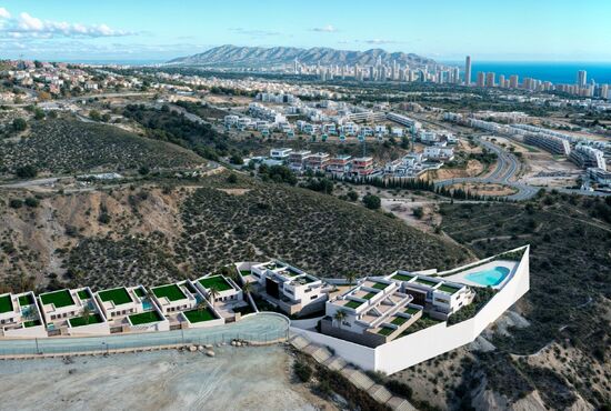 3-izb. Bungalov Na predaj, Alicante, Finestrat, Španielsko [N8642]