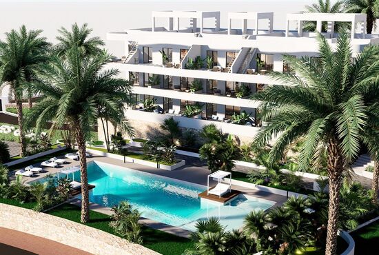 2-izb. Penthouse Na predaj, Alicante, Finestrat, Španielsko [N8215]