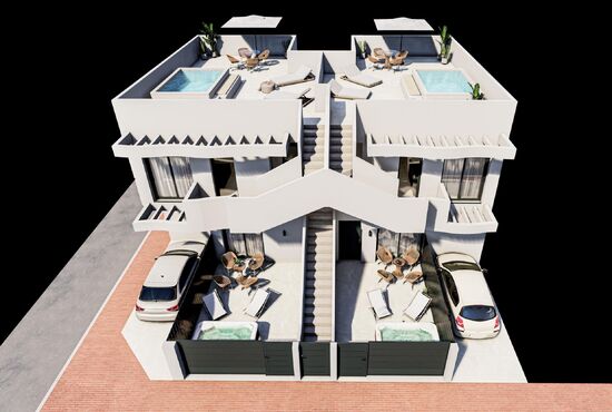 2-izb. Bungalov Na predaj, Murcia, San Pedro del Pinatar, Španielsko [N10021]