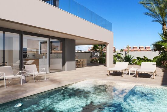 5-izb. Vila Na predaj, Alicante, Pilar de La Horadada, Španielsko [SP1389]