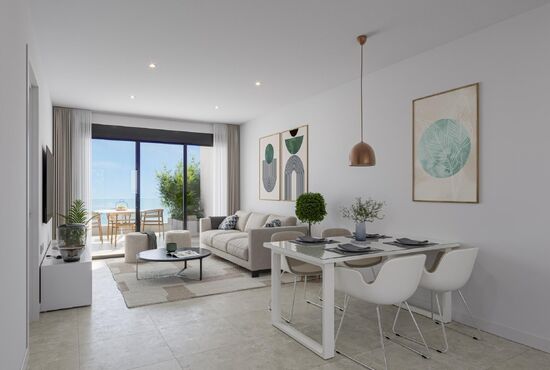2-izb. Apartmán Na predaj, Murcia, Los Alcazares, Španielsko [N9943]