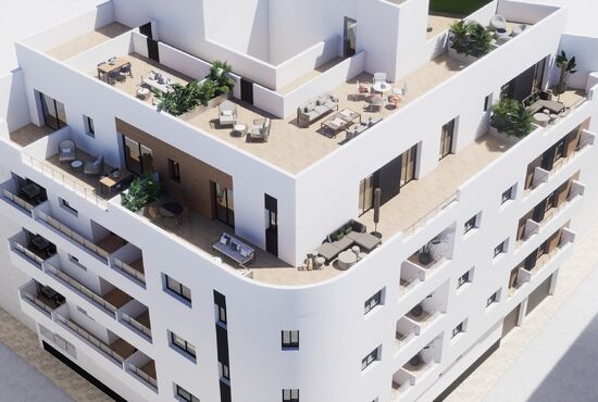 1-izb. Apartmán Na predaj, Alicante, Torrevieja, Španielsko [N9924]