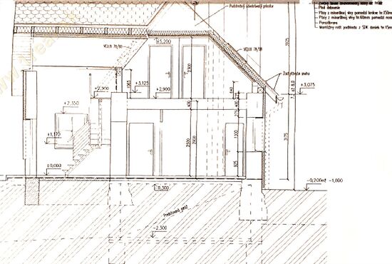 Rodinný dom, RD, Badín [734]