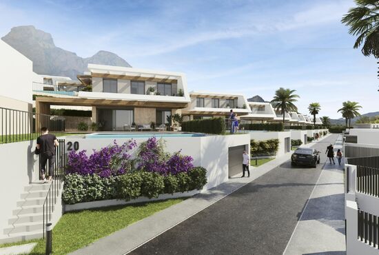 4-izb. Vila Na predaj, Alicante, Polop, Španielsko [SP1208]