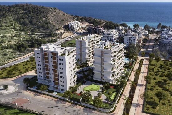 2-izb. Apartmán Na predaj, Alicante, Villajoyosa, Španielsko [N9229]
