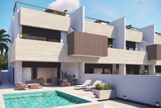 3-izb. Bungalov Na predaj, Alicante, Pilar de La Horadada, Španielsko [N9907]
