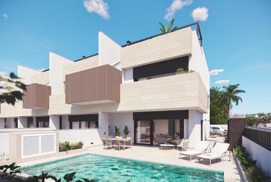 3-izb. Bungalov Na predaj, Alicante, Pilar de La Horadada, Španielsko [N9908]