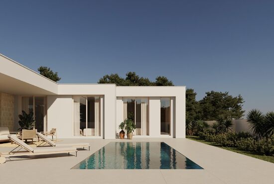 4-izb. Vila Na predaj, Alicante, Polop, Španielsko [N9899]