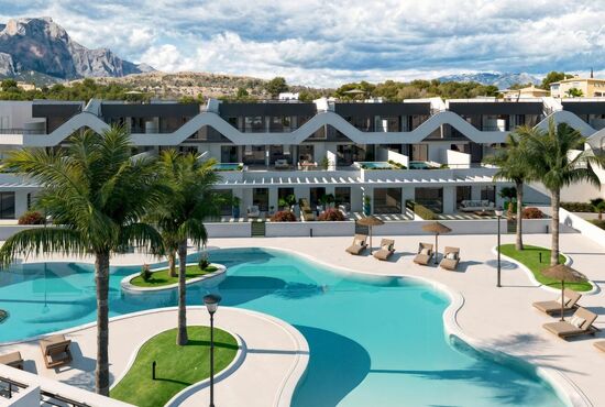2-izb. Apartmán Na predaj, Alicante, Alfas del Pi, Španielsko [N9900]