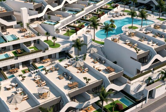 2-izb. Penthouse Na predaj, Alicante, Alfas del Pi, Španielsko [N9903]