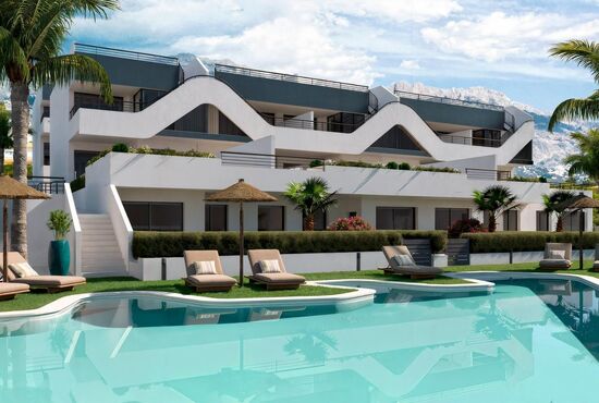3-izb. Apartmán Na predaj, Alicante, Alfas del Pi, Španielsko [N9901]