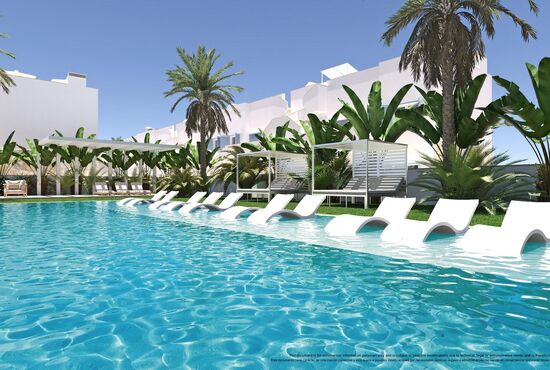 3-izb. Vila Na predaj, Alicante, Pilar de La Horadada, Španielsko [N8276]