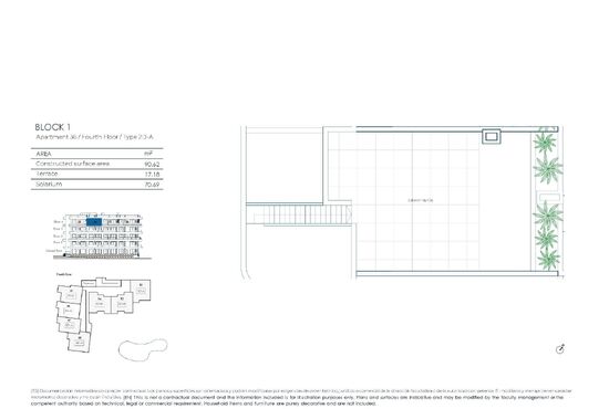 2-izb. Penthouse Na predaj, Murcia, Banos y Mendigo, Španielsko [SP1734]