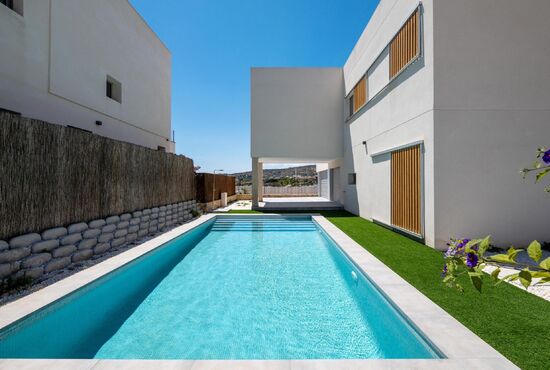 4-izb. Vila Na predaj, Alicante, Algorfa, Španielsko [N9818]