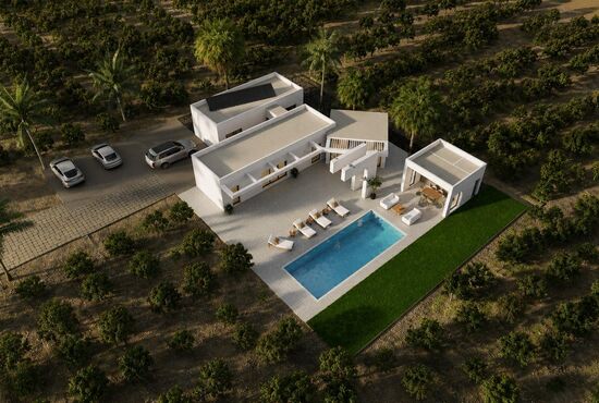 4-izb. Vila Na predaj, Alicante, Benejuzar, Španielsko [N9877]