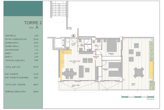 2-izb. Apartmán Na predaj, Alicante, Guardamar del Segura, Španielsko [N9863]