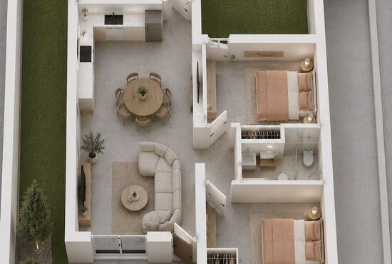 3-izb. Vila Na predaj, Murcia, Mazarron, Španielsko [N9865]