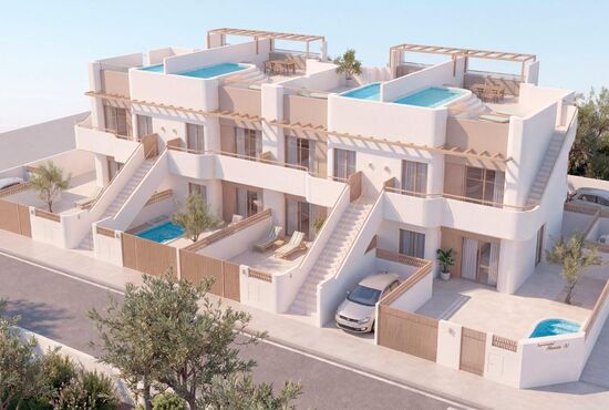 2-izb. Bungalov Na predaj, Alicante, Pilar de La Horadada, Španielsko [N9858]