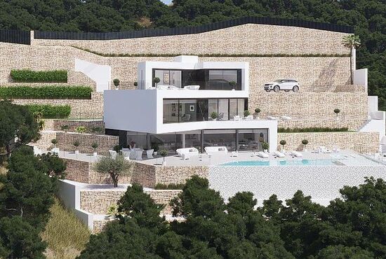 4-izb. Vila Na predaj, Alicante, Benissa, Španielsko [N7209]