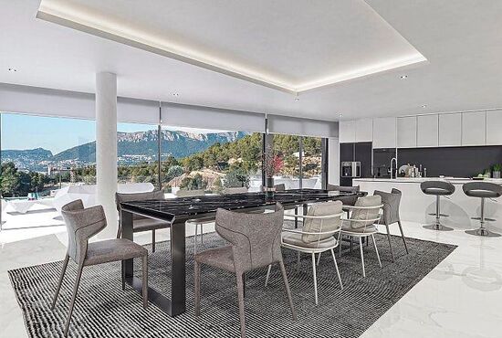 4-izb. Vila Na predaj, Alicante, Benissa, Španielsko [N7209]