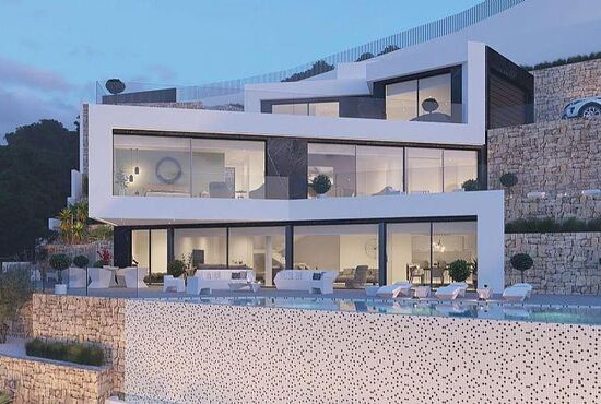 4-izb. Vila Na predaj, Alicante, Benissa, Španielsko [N7209]