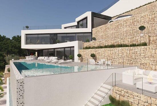 4-izb. Vila Na predaj, Alicante, Benissa, Španielsko [N7209]