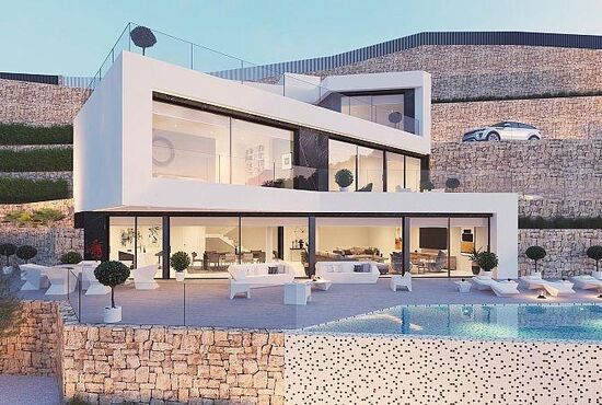 4-izb. Vila Na predaj, Alicante, Benissa, Španielsko [N7209]