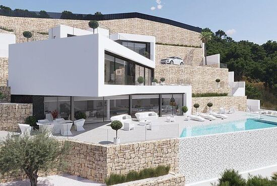 4-izb. Vila Na predaj, Alicante, Benissa, Španielsko [N7209]