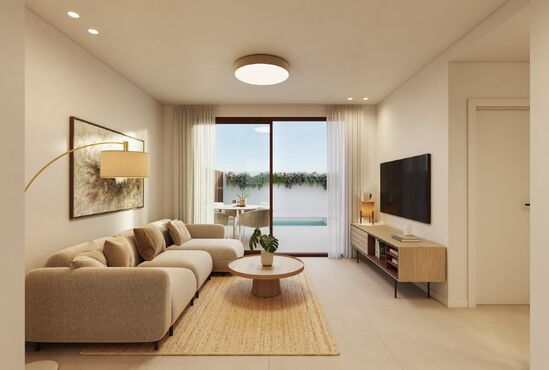 2-izb. Bungalov Na predaj, Murcia, San Pedro del Pinatar, Španielsko [N9857]