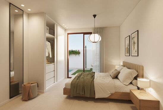 2-izb. Bungalov Na predaj, Murcia, San Pedro del Pinatar, Španielsko [N9857]