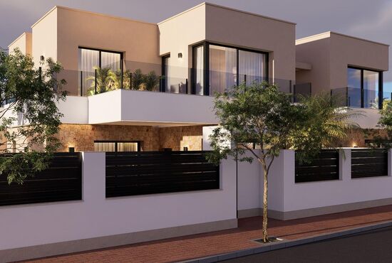 4-izb. Vila Na predaj, Murcia, San Pedro del Pinatar, Španielsko [N9848]