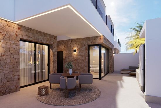 4-izb. Vila Na predaj, Murcia, San Pedro del Pinatar, Španielsko [N9848]