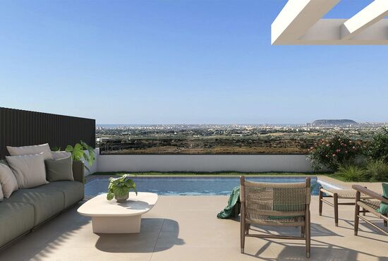 3-izb. Vila Na predaj, Alicante, Mutxamel, Španielsko [N9843]