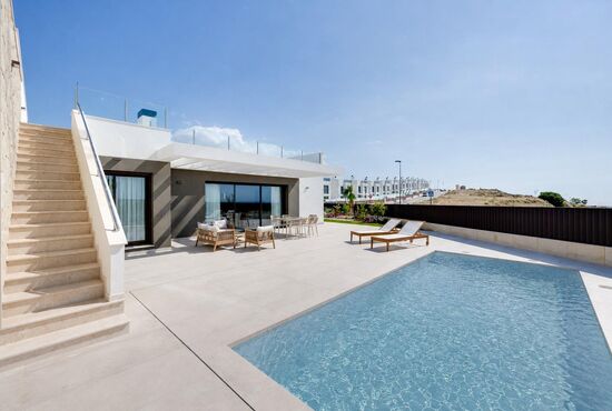 3-izb. Vila Na predaj, Alicante, Mutxamel, Španielsko [N9843]