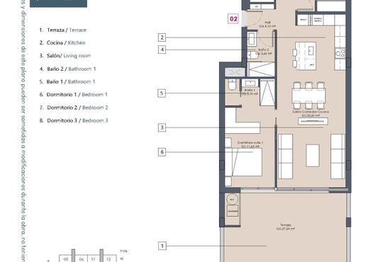 3-izb. Apartmán Na predaj, Alicante, Benijofar, Španielsko [N9836]