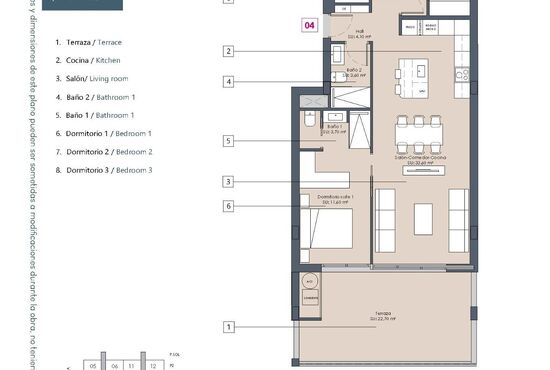 3-izb. Apartmán Na predaj, Alicante, Benijofar, Španielsko [N9837]