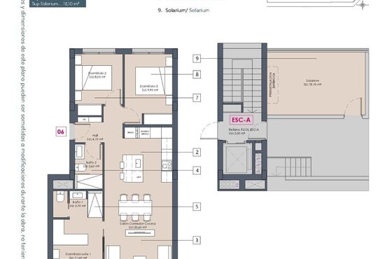 3-izb. Penthouse Na predaj, Alicante, Benijofar, Španielsko [N9838]