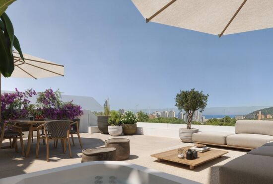 2-izb. Penthouse Na predaj, Alicante, Finestrat, Španielsko [SP1705]