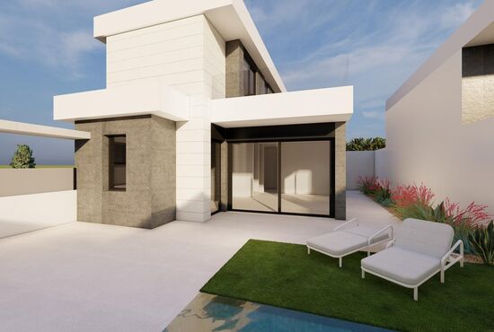3-izb. Vila Na predaj, Alicante, Pilar de La Horadada, Španielsko [N9831]